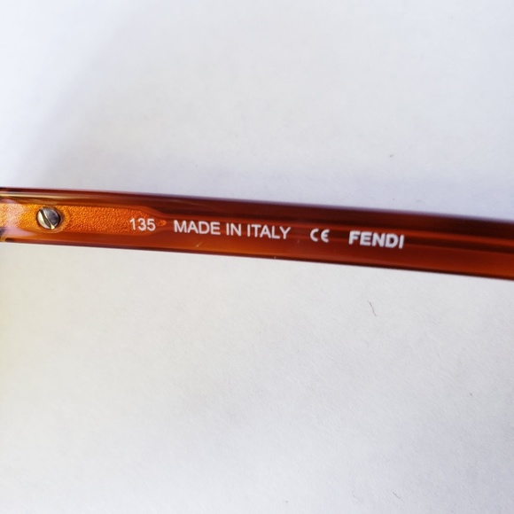 Fendi Oversized Rimless/Shield Sunglasses - Picture 8 of 8